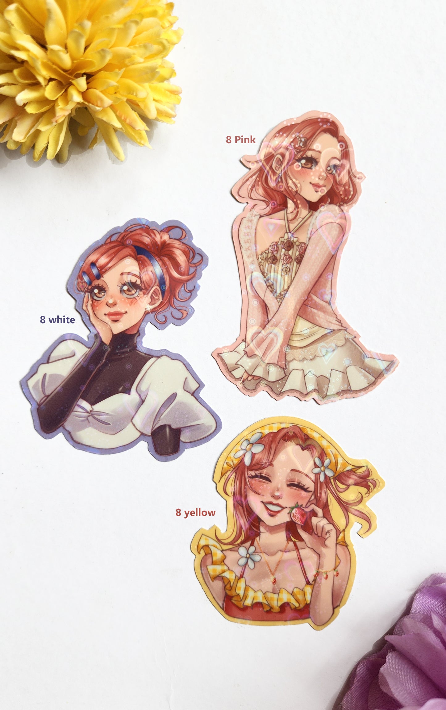 Nana Holographic Stickers