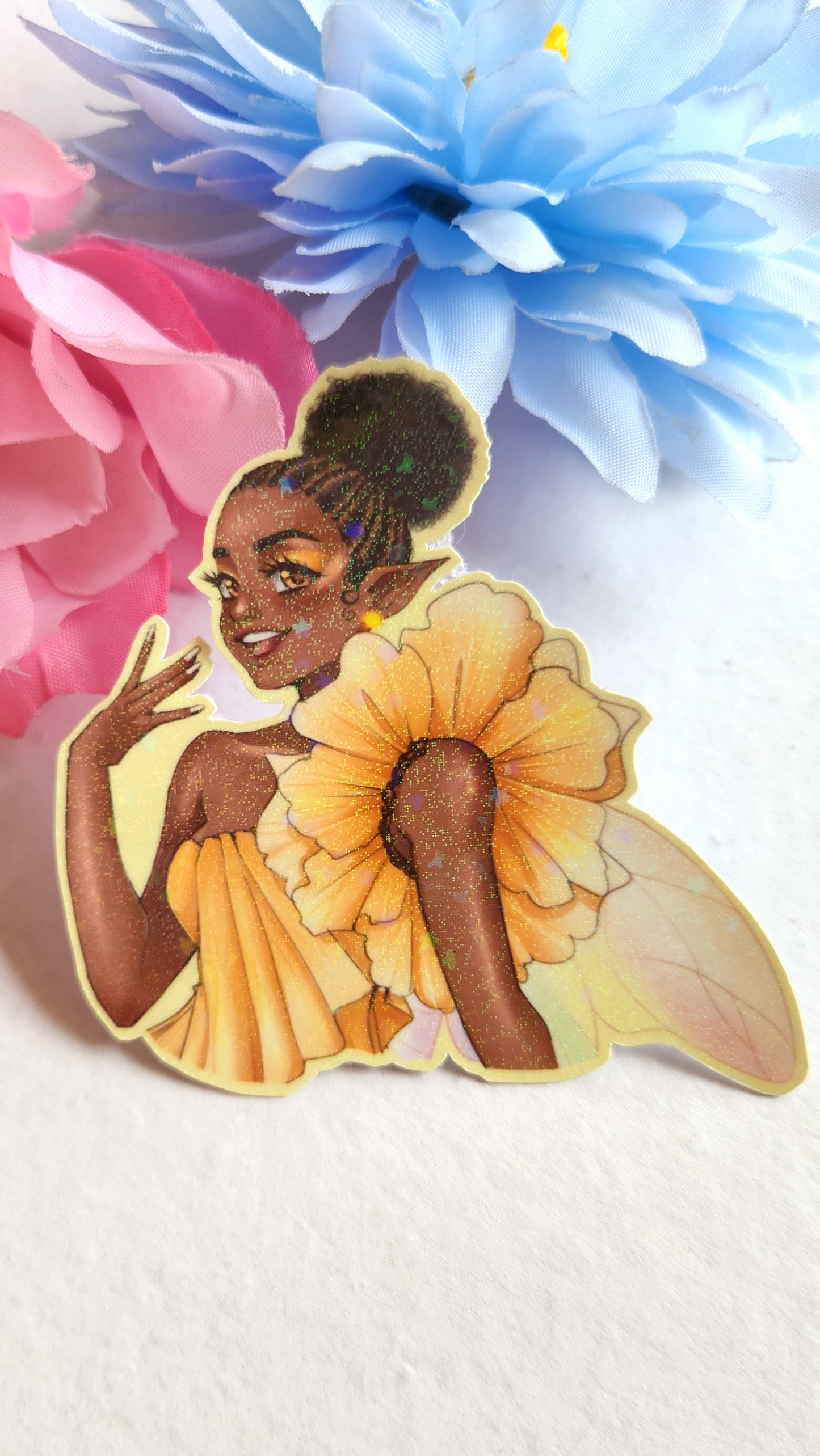 Pixie Hollow Holographic Stickers