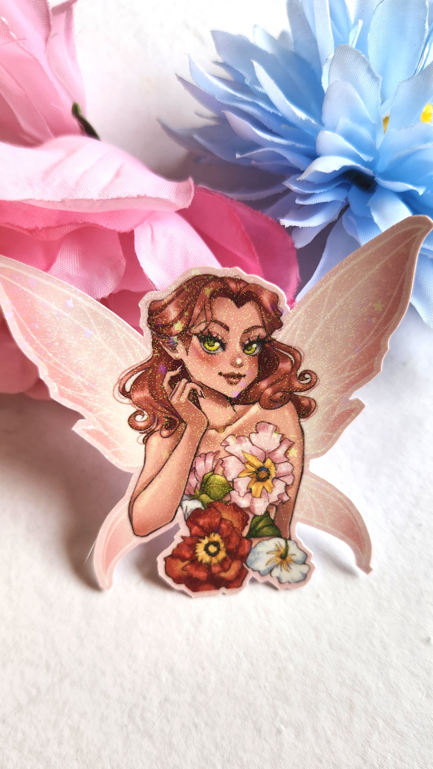 Pixie Hollow Holographic Stickers