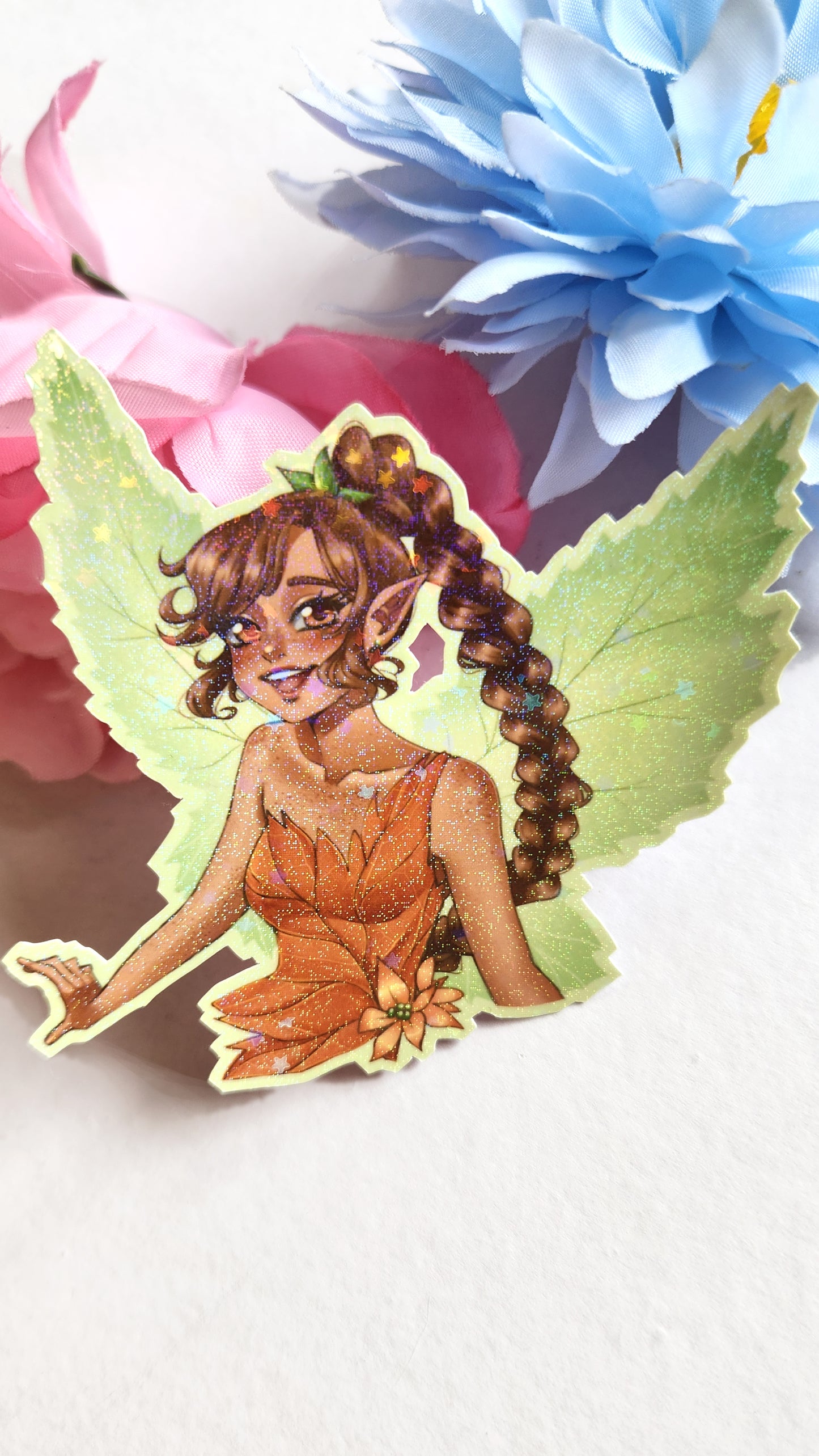 Pixie Hollow Holographic Stickers