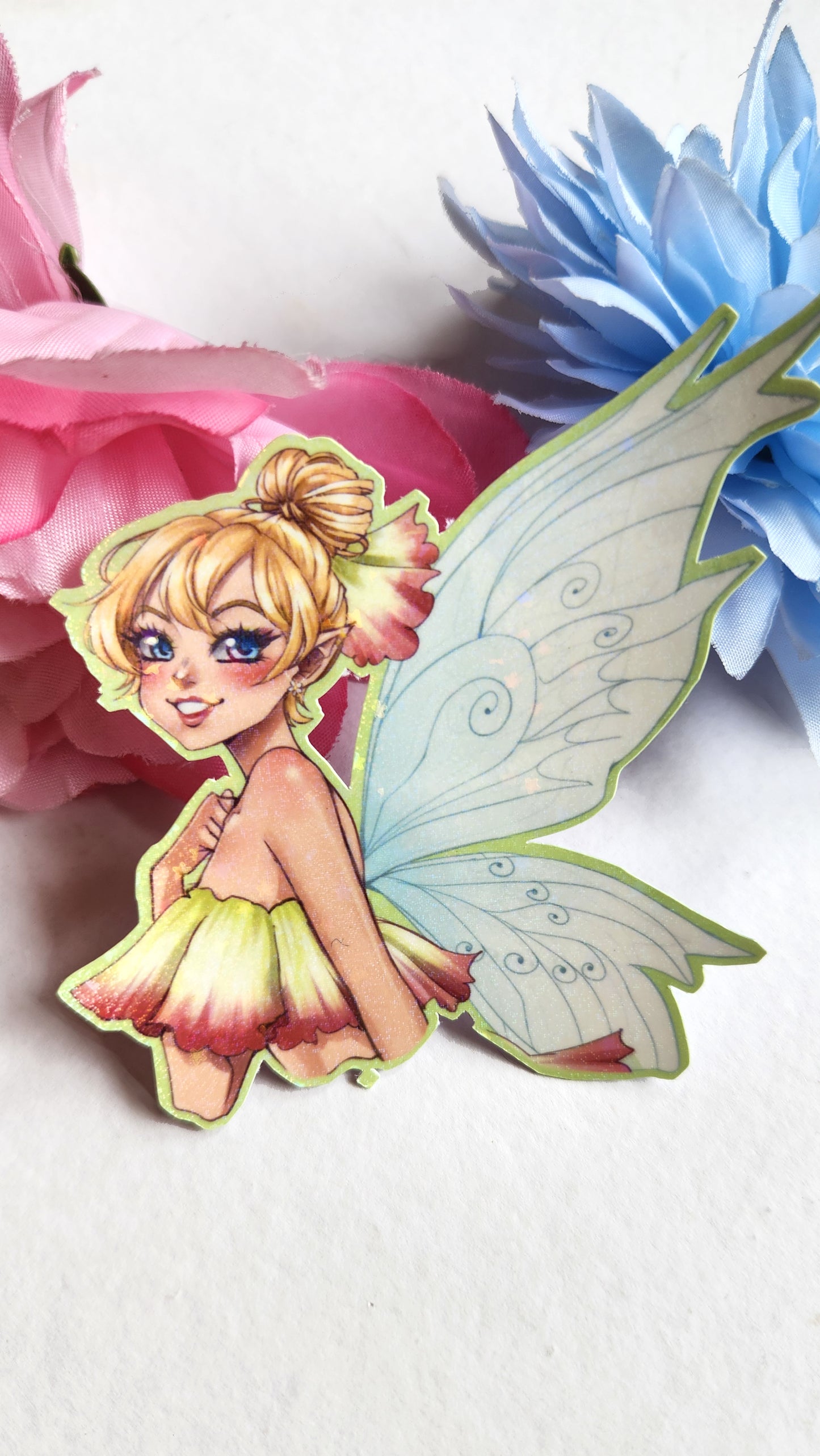 Pixie Hollow Holographic Stickers