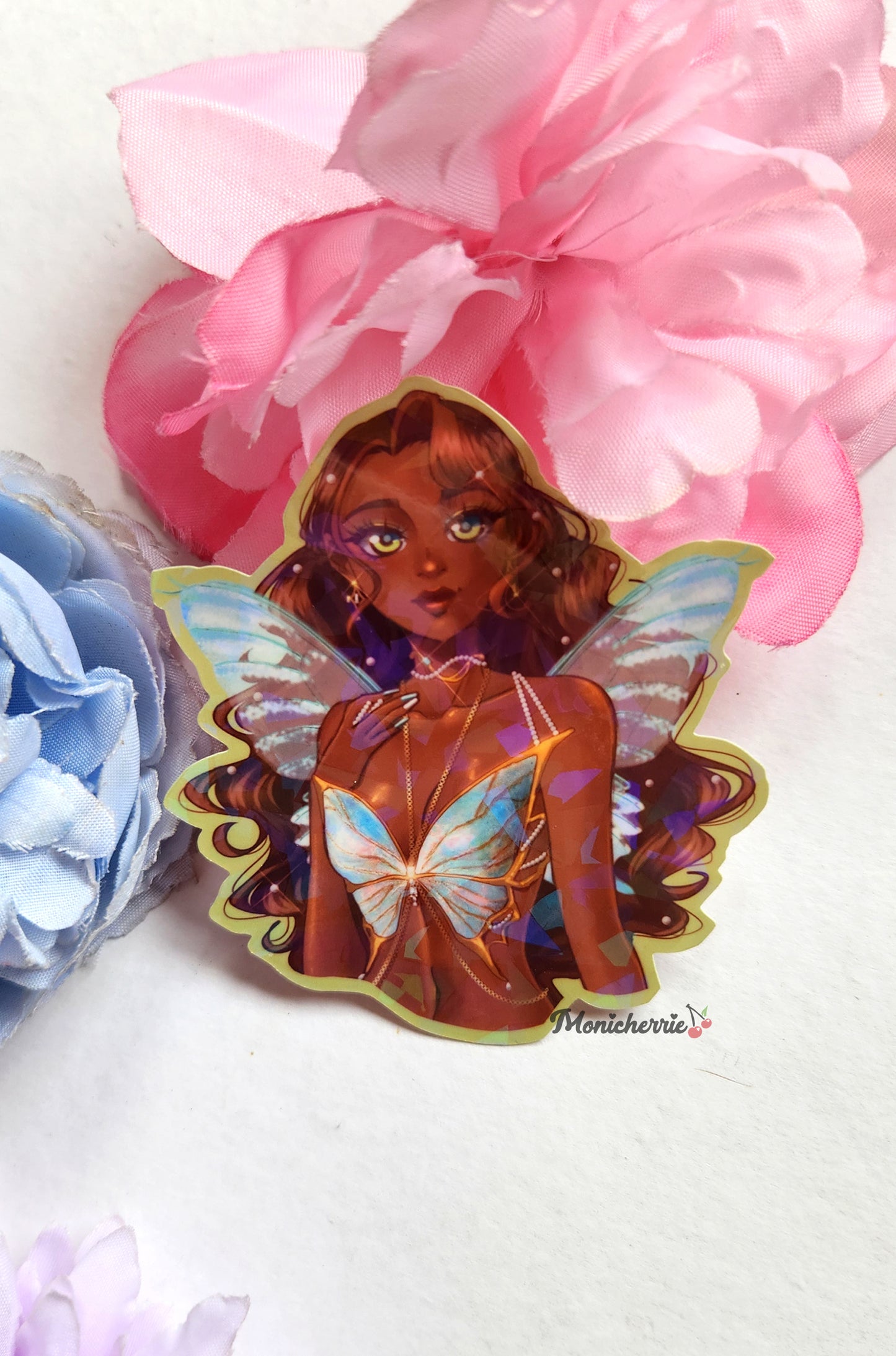 Winx Club ~ Butterfly Fairies Holographic Sticker