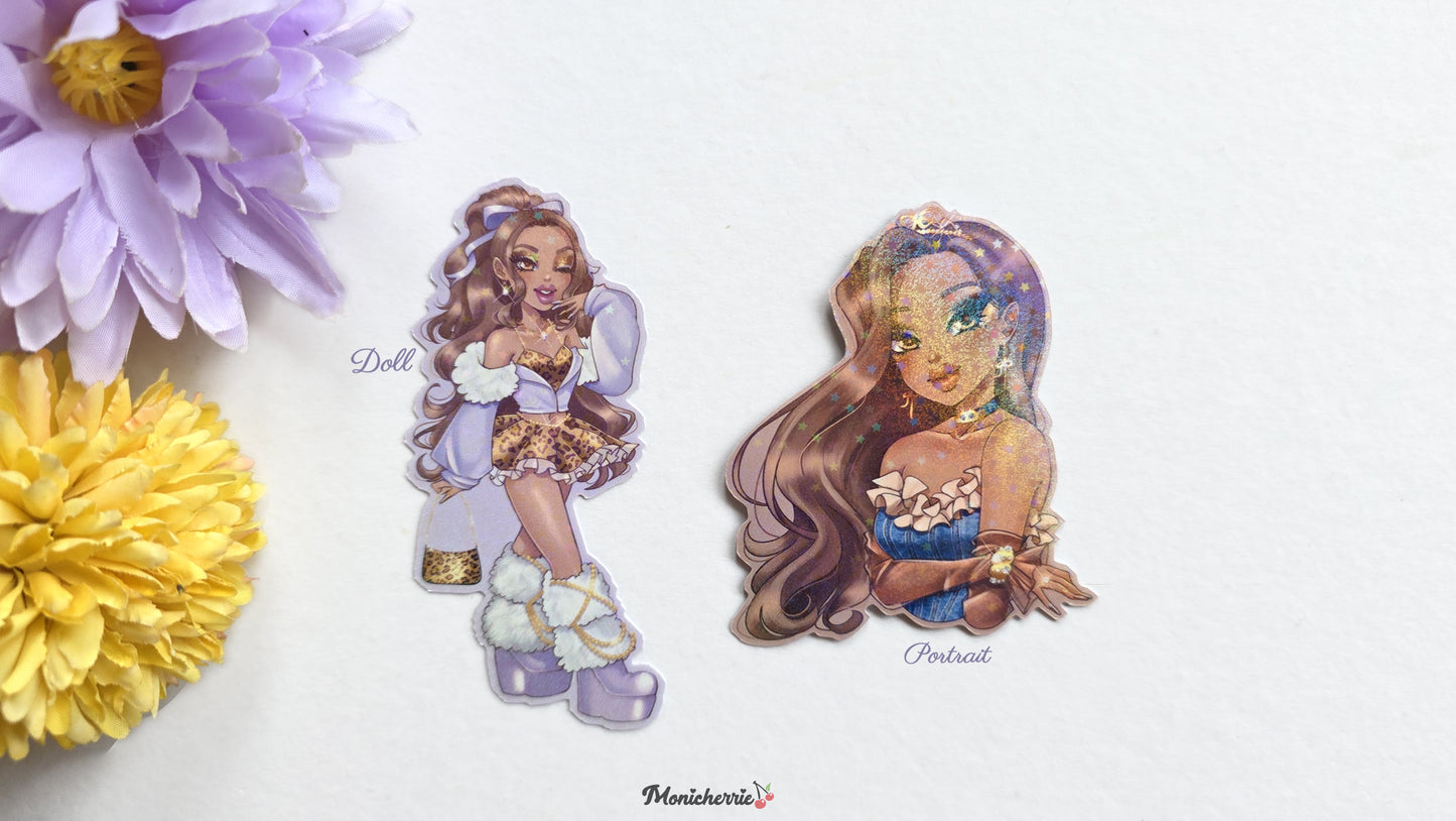 Bratz Dolls Holographic Stickers
