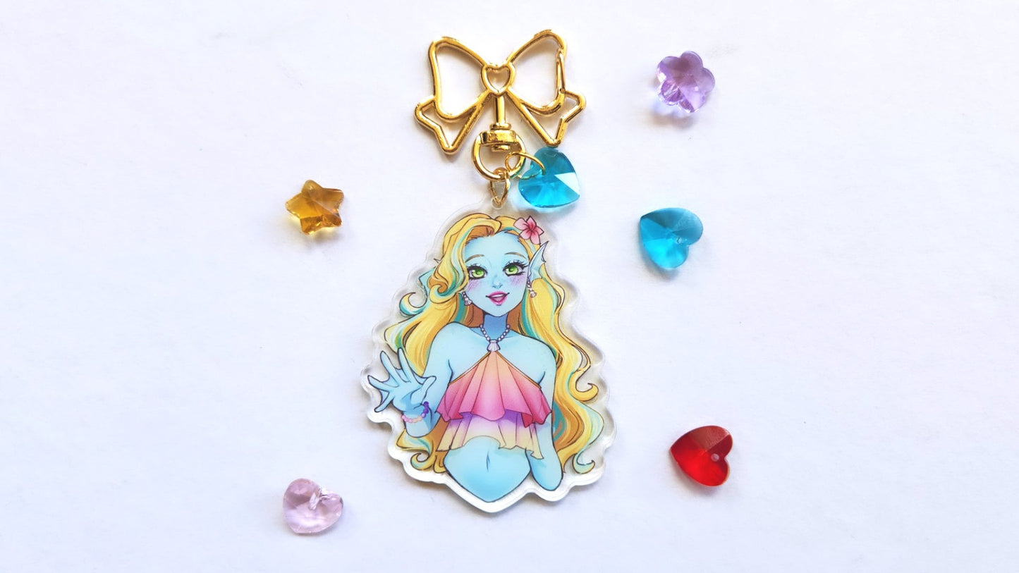 Monster Girls Keychain