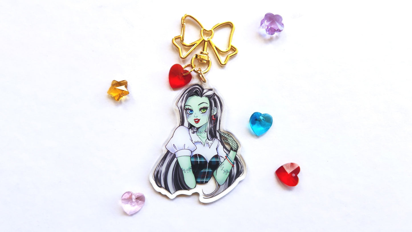 Monster Girls Keychain