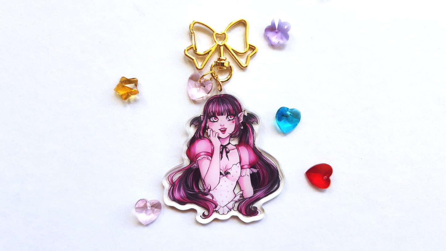 Monster Girls Keychain