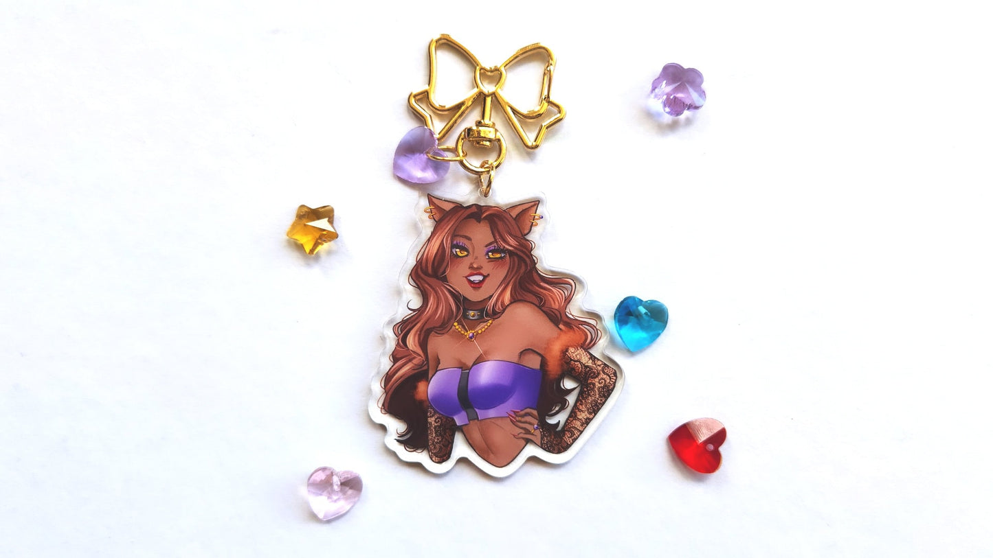 Monster Girls Keychain