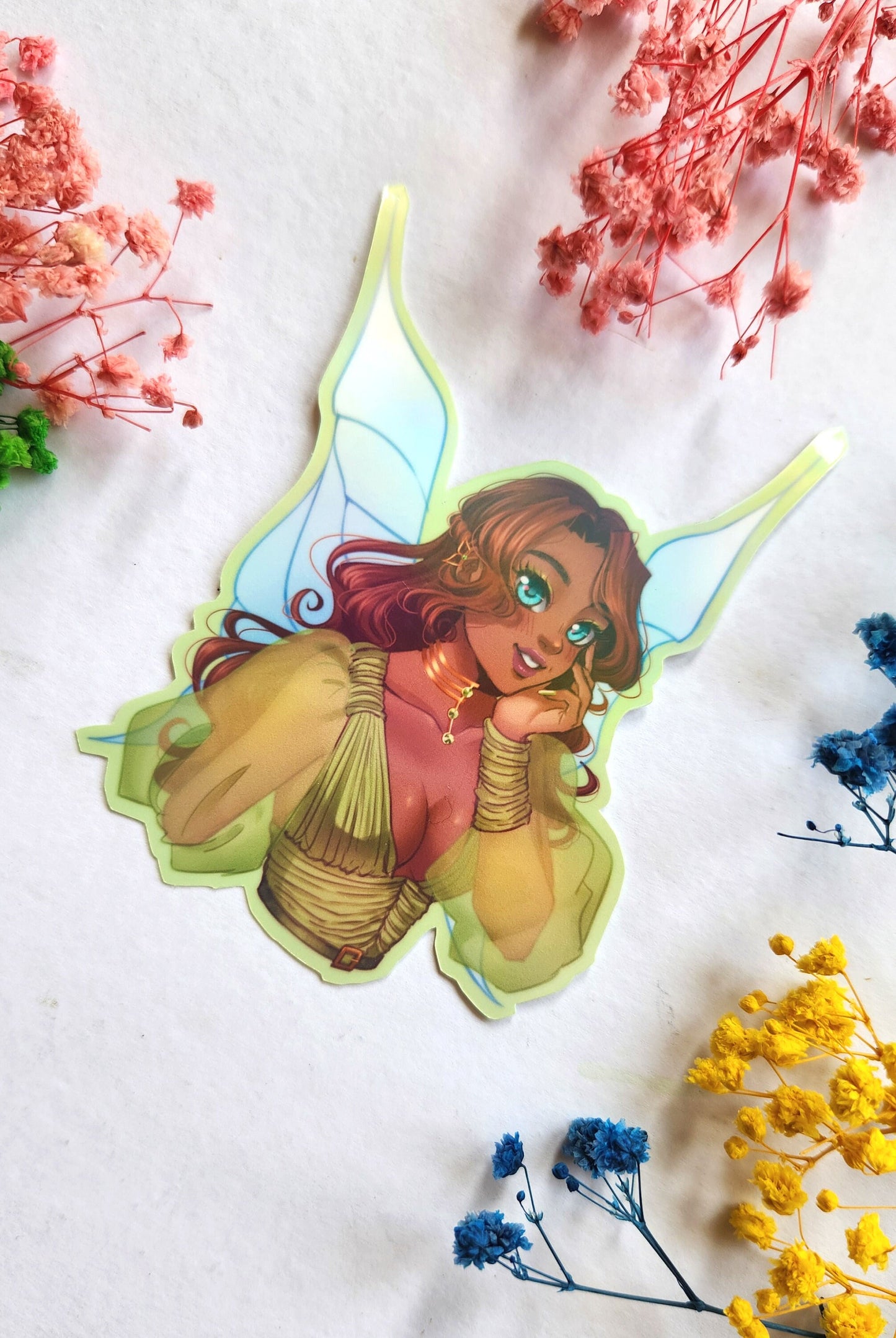 Designer Fairies Holographic Stickers