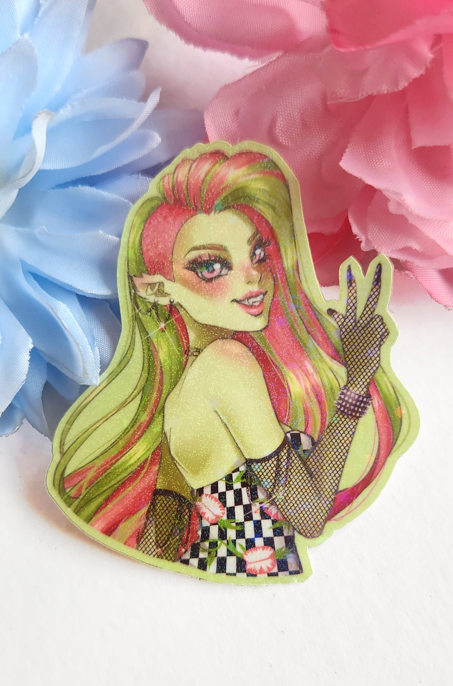 Monster Girls Vol. 2 Holographic Stickers