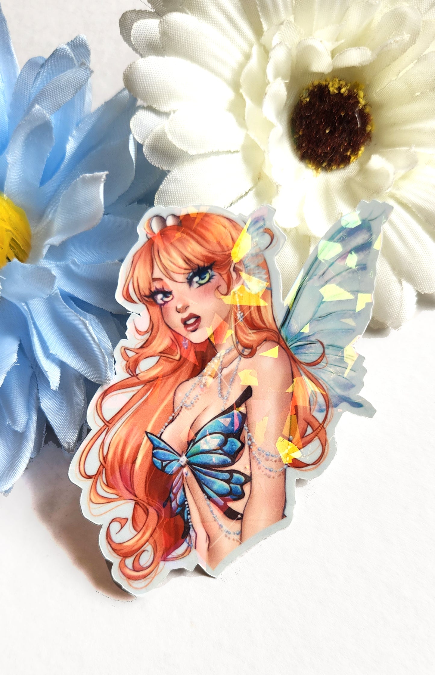 Winx Club ~ Butterfly Fairies Holographic Sticker