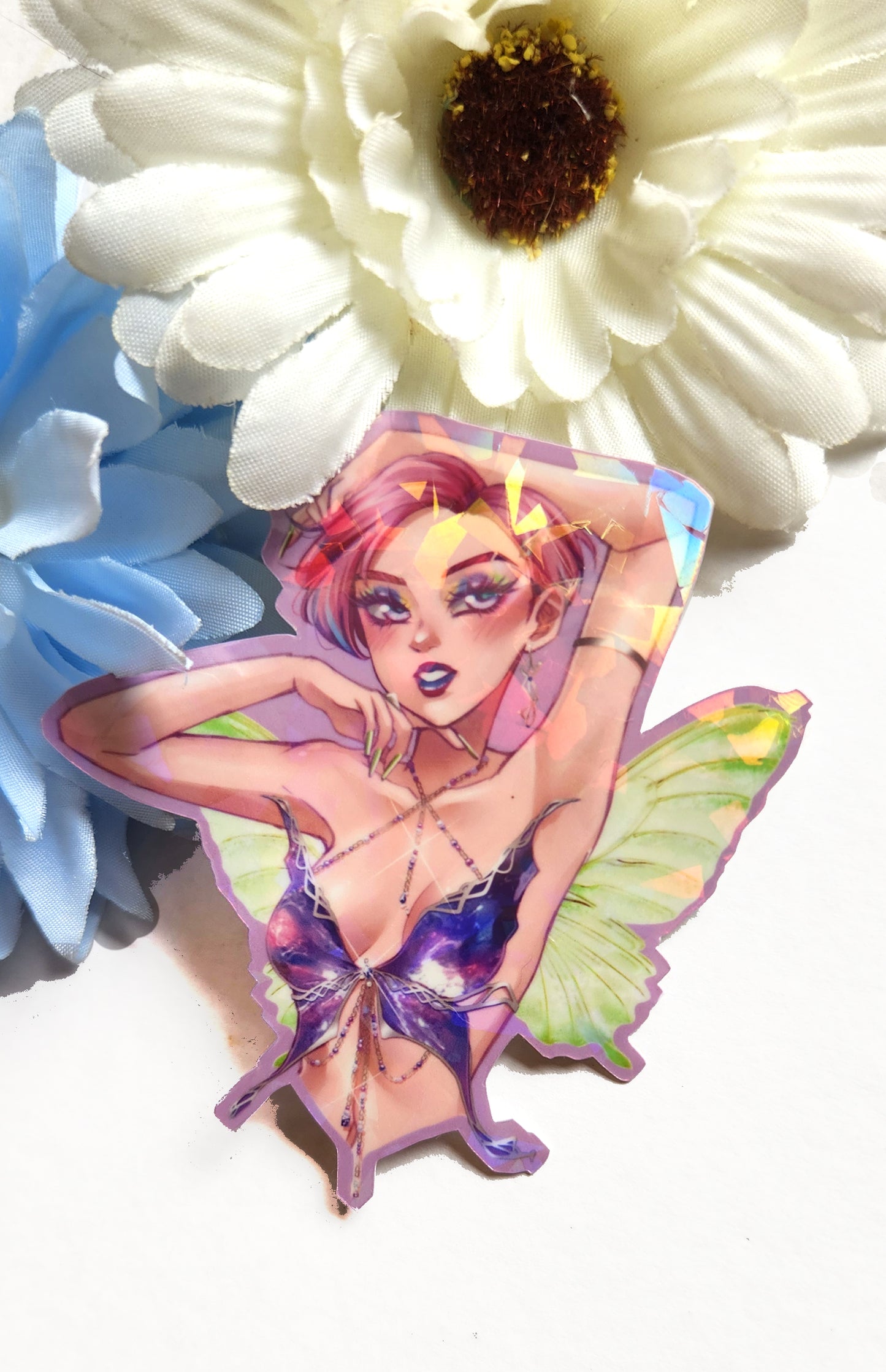 Winx Club ~ Butterfly Fairies Holographic Sticker