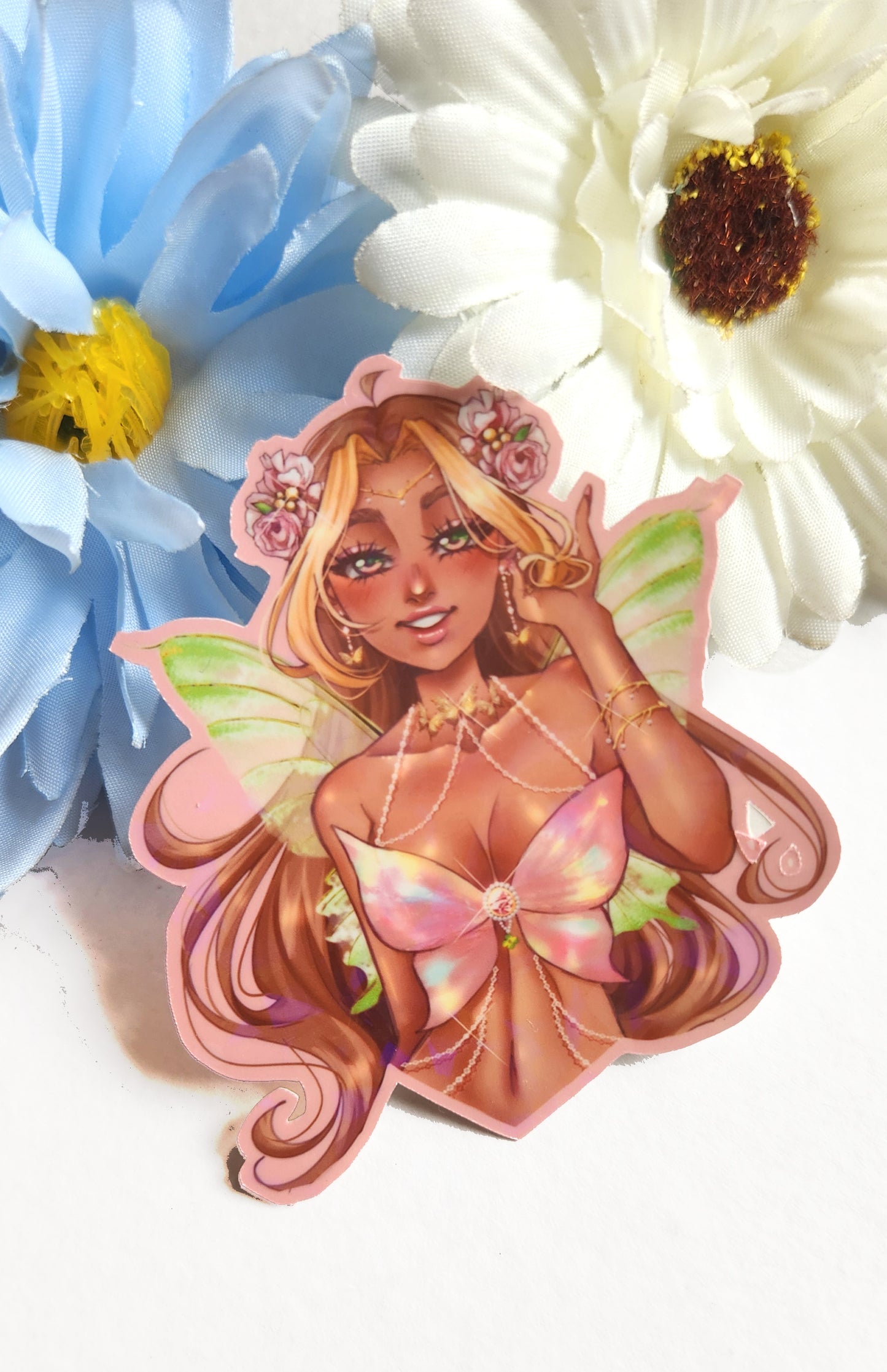 Winx Club ~ Butterfly Fairies Holographic Sticker