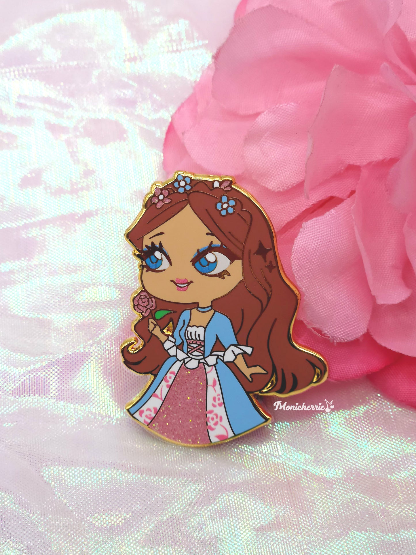 Nostalgia Doll Princess Movies Enamel Pins