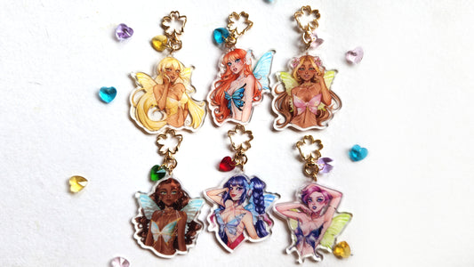 Butterfly Fairies Keychains