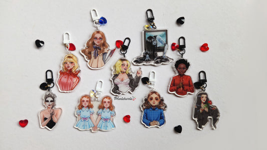Horror Girls Keychain