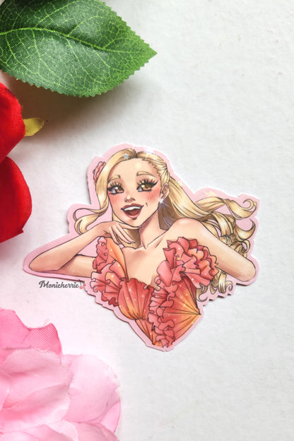 Wicked Glinda and Elphaba Stickers