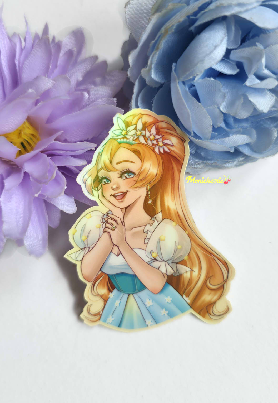 Non-Disney Princess Holographic Stickers