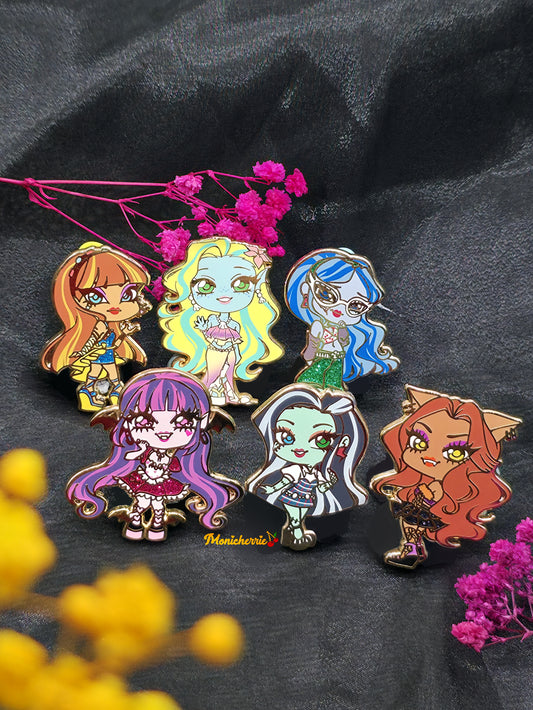 Monster High Enamel Pins