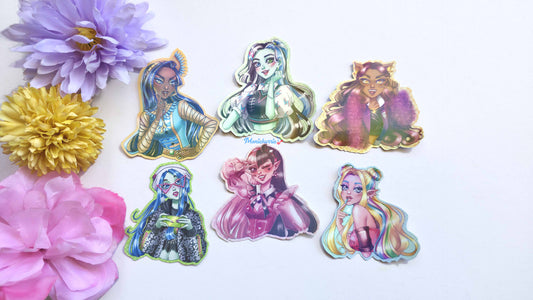 Monster High G3 Holographic Stickers