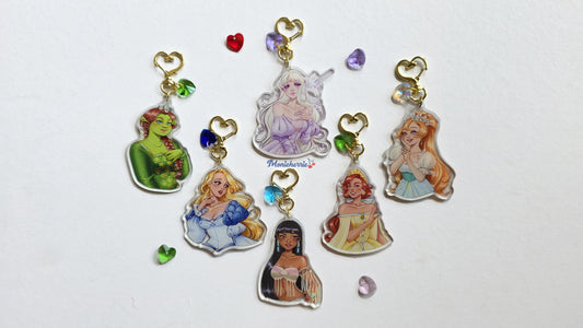Non-Disney Princess Keychains