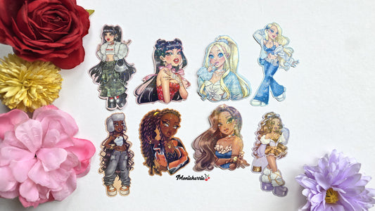 Bratz Dolls Holographic Stickers