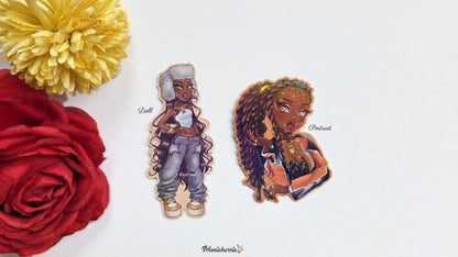 Bratz Dolls Holographic Stickers