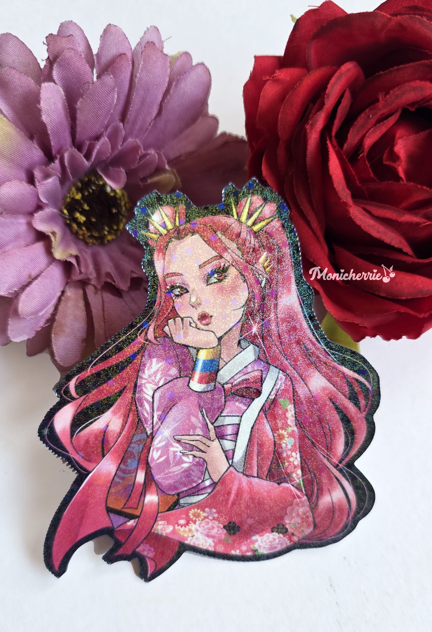 Kpop Demon Hunters - Huntrix - Holographic Stickers