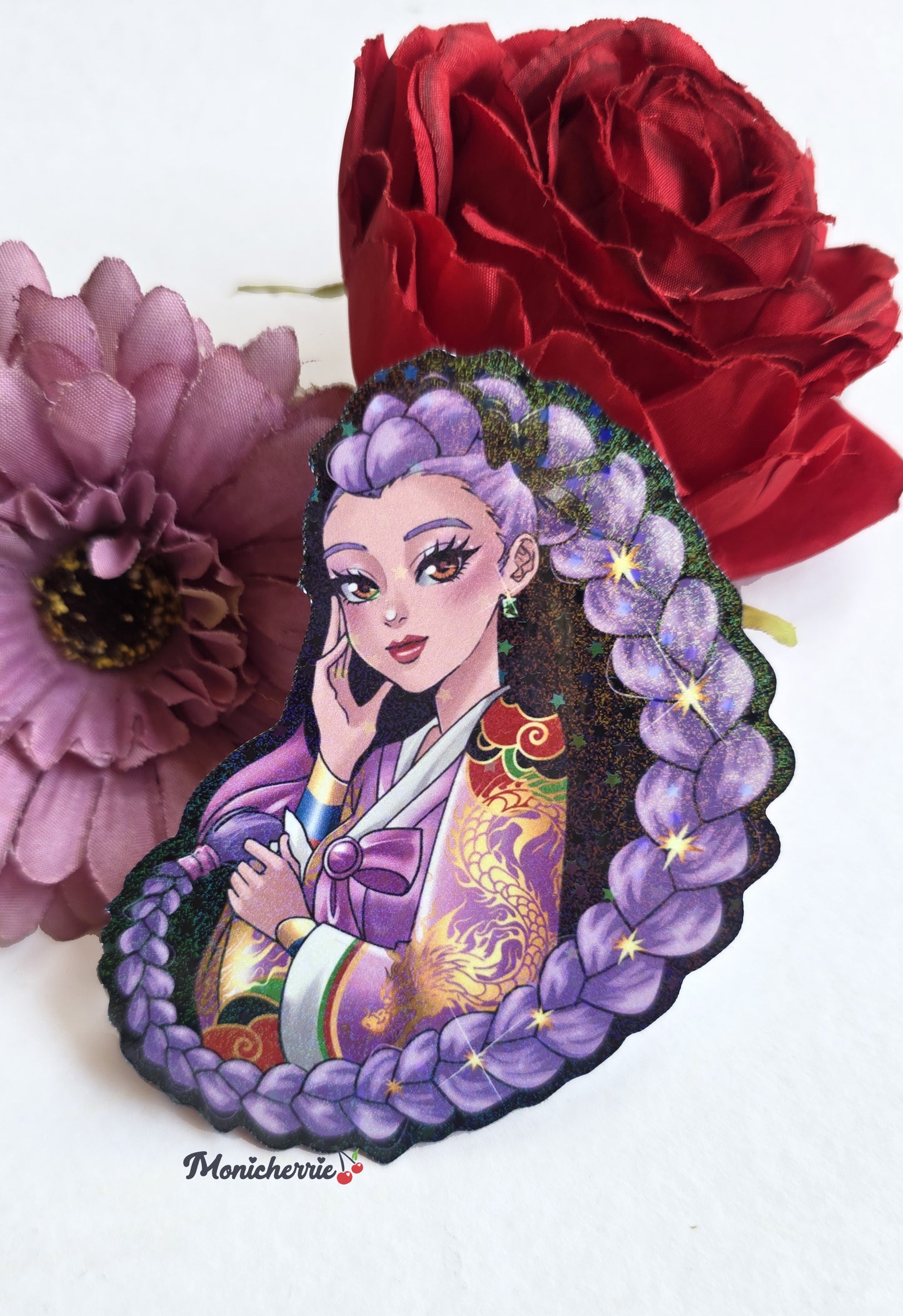 Kpop Demon Hunters - Huntrix - Holographic Stickers