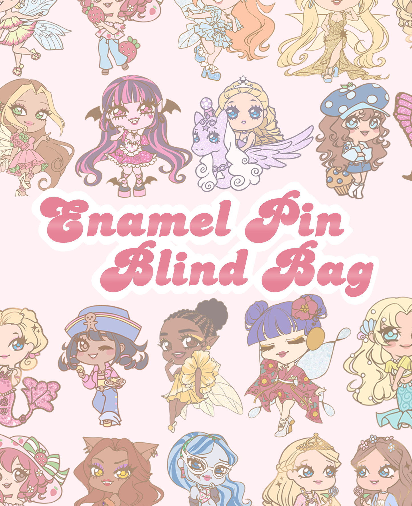 Enamel Pin Blind Bag