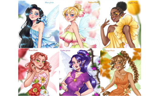Pixie Hollow Prints