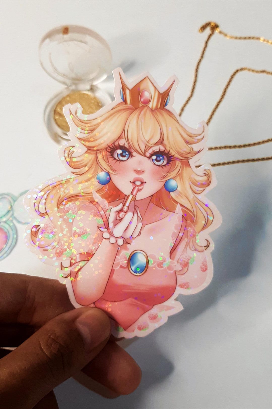 Peach, Daisy & Rosa Makeup Stickers