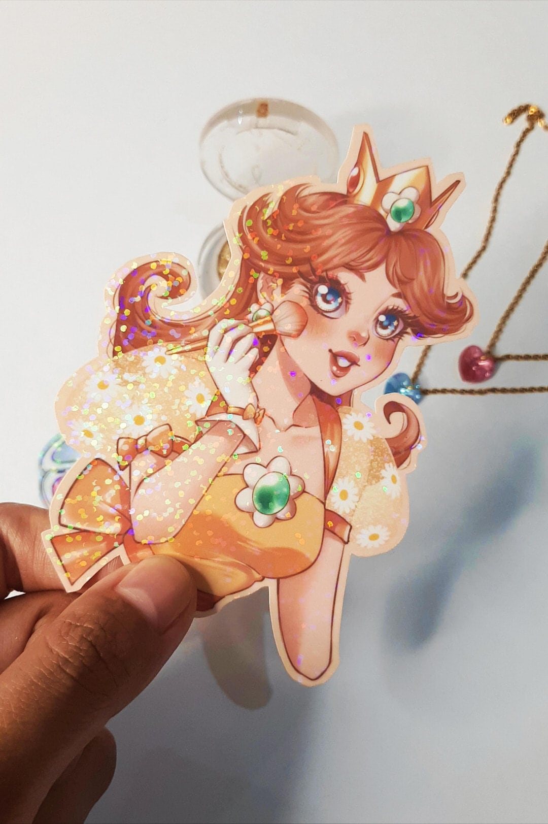 Peach, Daisy & Rosa Makeup Stickers