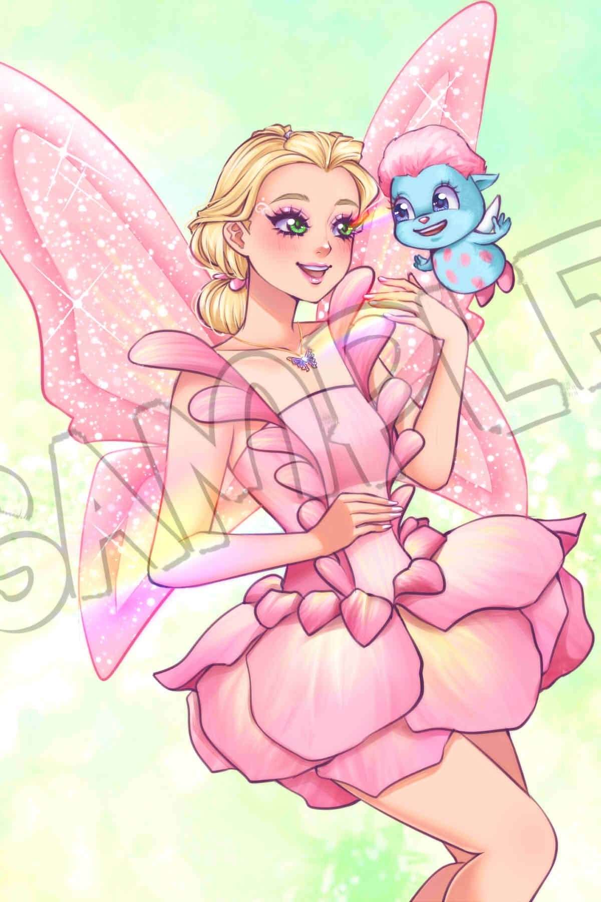 Barbie Doll Princess and Fairy Movie Prints