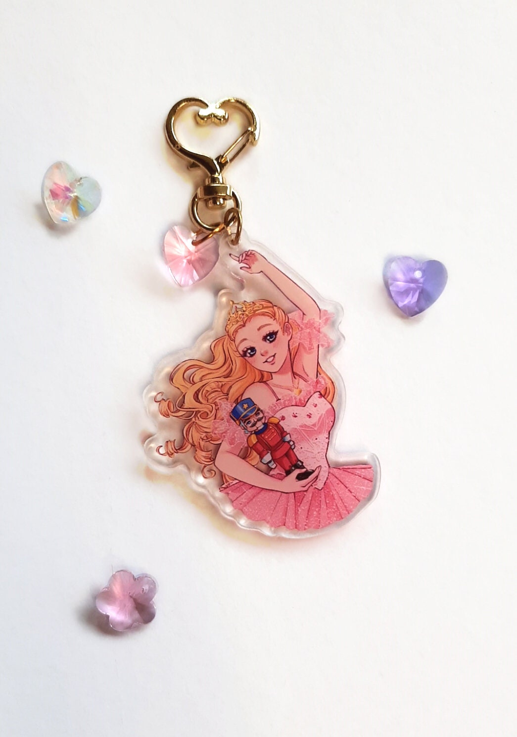 Barbie Doll Princess and Fairy Movie Keychains