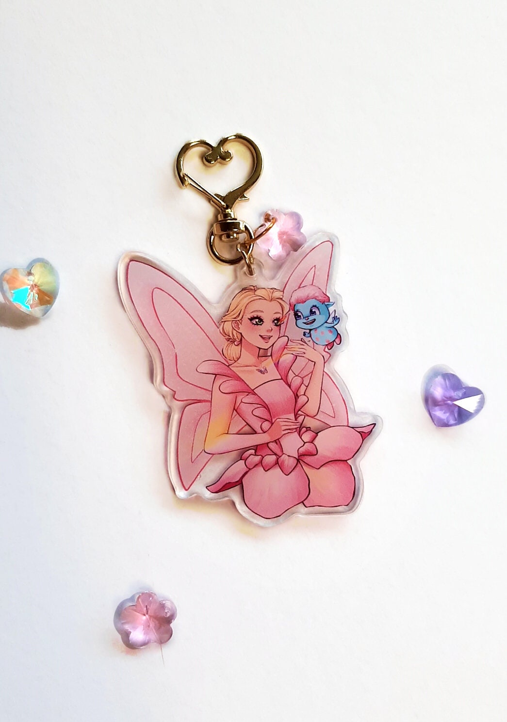 Barbie Doll Princess and Fairy Movie Keychains
