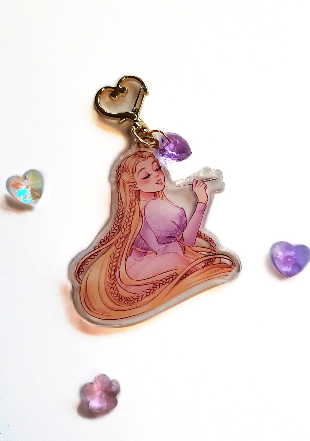 Barbie Doll Princess and Fairy Movie Keychains