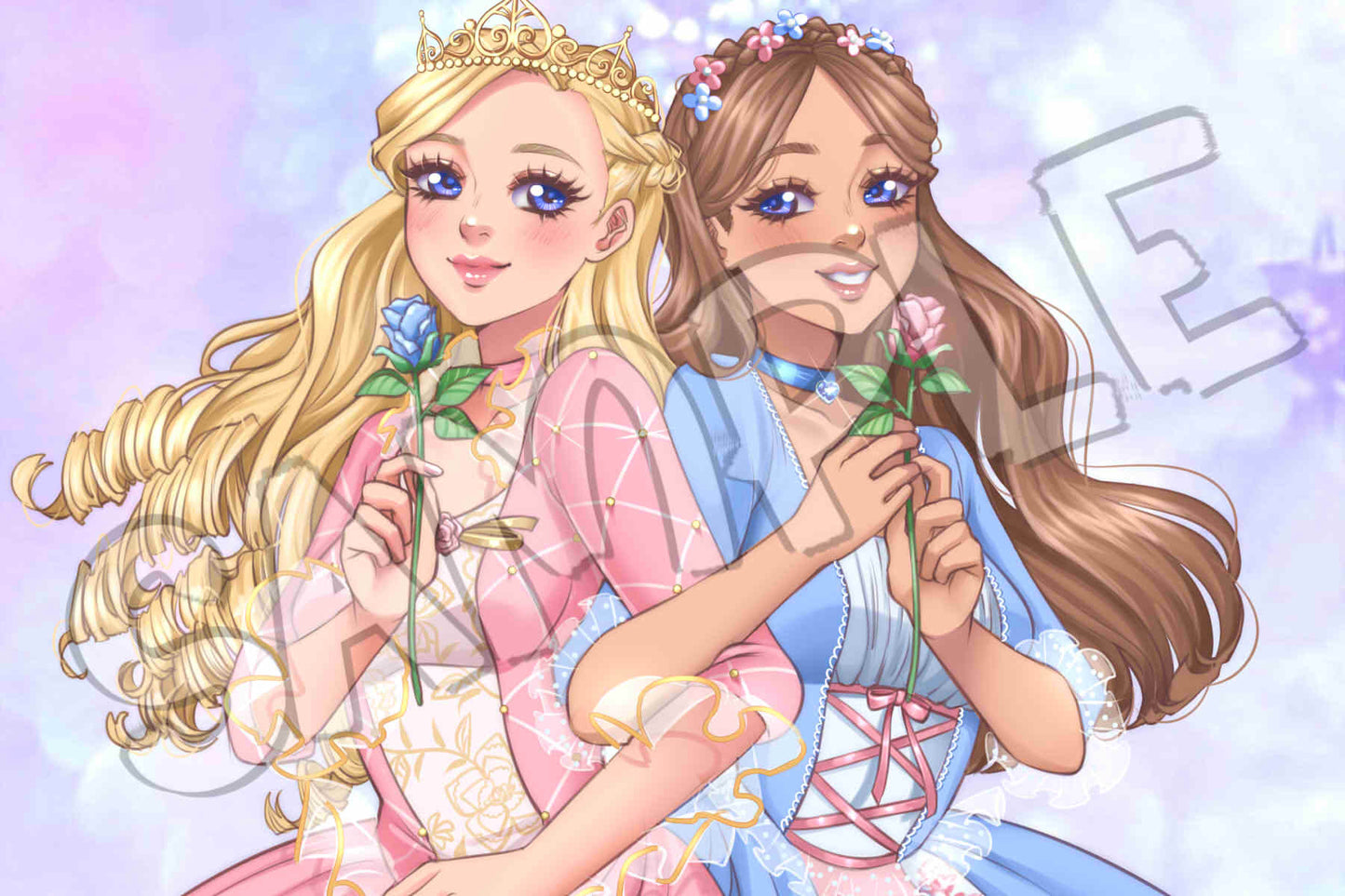 Barbie Doll Princess and Fairy Movie Prints