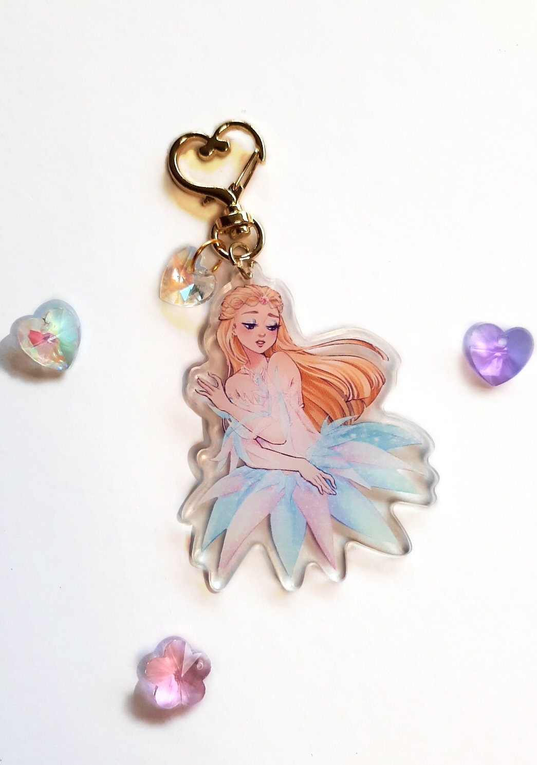 Barbie Doll Princess and Fairy Movie Keychains