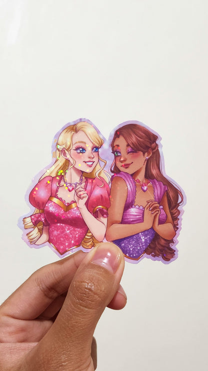 Barbie Doll Princess and Fairy Movie Stickers Vol. 2