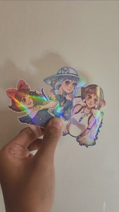 Fantasy Animation Movie Sticker Set