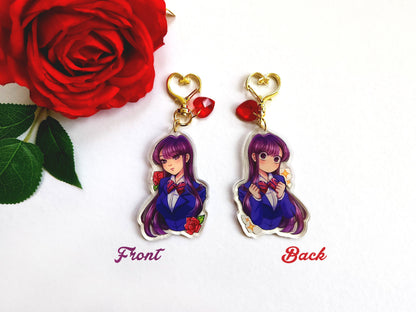 Komi-san Acrylic Keychain